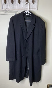 Vintage Park Lane Bond Kleidung Schwarz Wollmantel - Bild 1 von 10