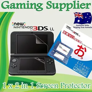LCD Screen Guard Protector for New Nintendo 3DS XL / LL ( 2014 Model ) - Picture 1 of 3