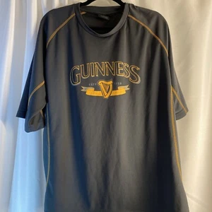 Guinness Dry Fit Performance T Shirt Men's Size XXL Genuine Merch Beer Ireland - Picture 1 of 6