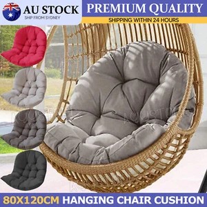 Egg Chair Cushion Seat Pad Covers Swing Hanging Chair Mat Pillow Patio Garden - Picture 1 of 10