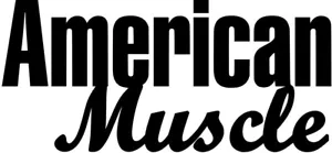 American Muscle Text Vinyl Sticker Decal Drag Car Race Drift Choose Size & Color - Picture 1 of 2