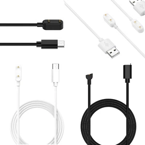 5V Magnetic Simple Charging Cable Type-C USB-A Connector Charger For Galaxy Fit3 - Picture 1 of 19