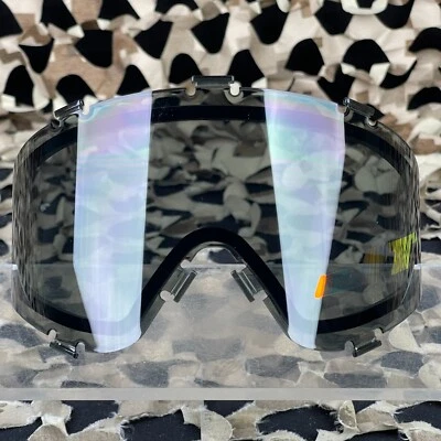 JT Flex 8/Premise/ProFlex/Spectra Thermal Mask Lens - Smoke w/Chromatic Red Logo