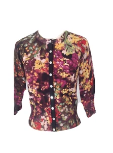 Karen Millen, Damen Strickjacke, Gr. 3, DE 38/40, Mehrfarbig, Pullover , Strick - Bild 1 von 7