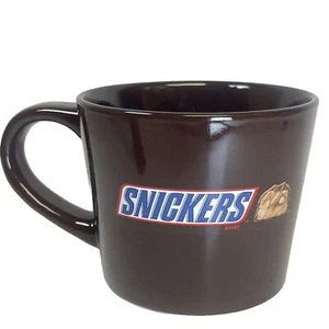 Snickers Chocolate Candy Bar Mars Coffee Tea Mug Brown Art Deco Print - Picture 1 of 7