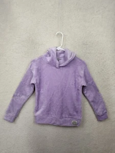 Lucky Brand Women Sweater Medium Purple 100% Polyester Hooded Regular Pullover - Picture 1 of 17