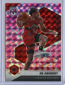 2020-21 Panini Mosaic Mosaic Camo Pink #190 OG Anunoby - Picture 1 of 1