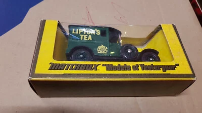 MM - Matchbox Models of Yesteryear Y-5 1927 Talbot Van "Liptons Tea" OVP - Bild 1 von 3