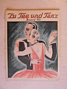 alte notenhefte Zu Tanz und Tee Band 10  17 Lieder 51 Seiten - Bild 1 von 7