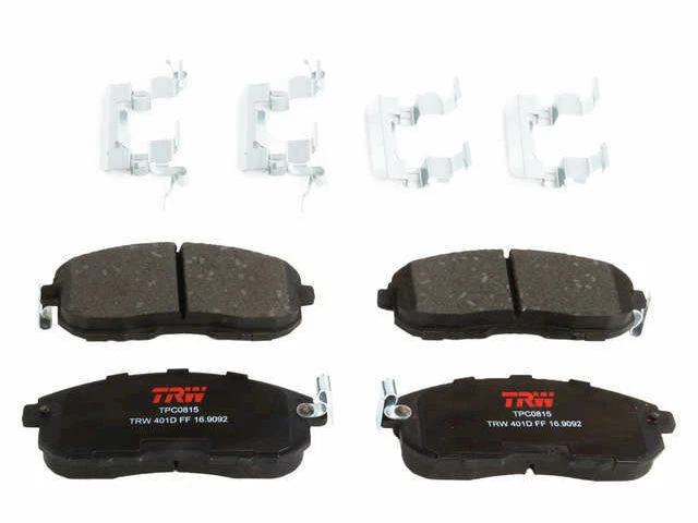 Juego de pastillas de freno delanteras TRW Premium de cerámica para Nissan Máxima 2000-2003 72TWJF Foto 1 de 1