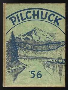 1956 Yearbook Lake Stevens Highschool Pilchuck- Lake Stevens Wa. - Picture 1 of 3