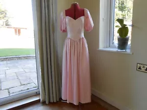 VINTAGE PINK CINDERELLA DRESS BUST 91cm 36" COSPLAY PANTO FANCY DRESS - Picture 1 of 10
