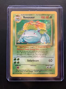 Venusaur - (Foil) Base Set - Near Mint - Picture 1 of 6