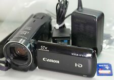 Canon Vixia HF R700 57X Zoom HD Digital Camcorder *Fine/Tested*Bundle W 8GB SD
