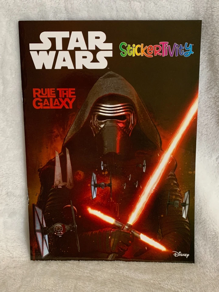 Star Wars Coloring Activity Stickertivity Book Disney Rule The Galaxy