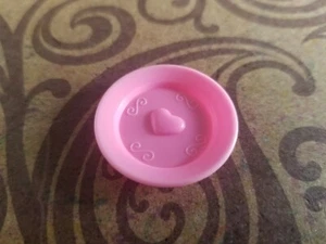 My Little Pony (G1) - Paradise Estate Pink Heart Dish (Multi-Listing) - Picture 1 of 1
