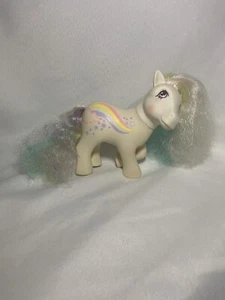 My Little Pony Raincurl G1 1984 Vintage Rainbow Curls MLP Discolored CUT HAIR - Picture 1 of 15