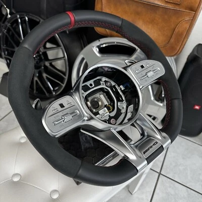 OEM Mercedes Amg Performance Lenkrad E63 G63 C63 Gle63 A35 A45 Cla45 C43 E53 - Bild 1 von 4