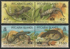 Pitcairn 1994 - Mi-N.o 424-427 ** - Estampillada sin montar o nunca montada - Lagarto - Hong Kong - Imagen 1 de 1