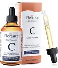 Big 2.11oz. ORGANIC Vitamin C Serum and Hyaluronic Acid for Face Lifting Effect