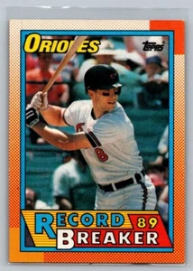 1990 Topps Record Breaker Cal Ripken #8 - Picture 1 of 2