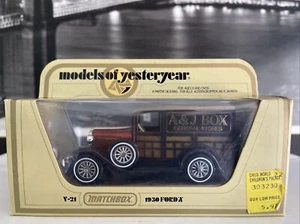 lesney matchbox 1930 ford model A truck A & J Box store Y-21 NIB 1978 NEW! - Picture 1 of 11