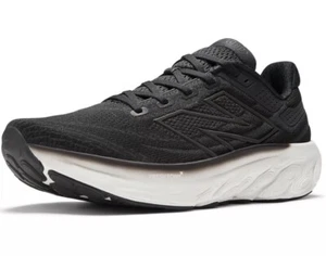 New Balance Fresh Foam X 1080 V13 Running Shoe Black White Size 10 1/2 New - Imagen 1 de 5