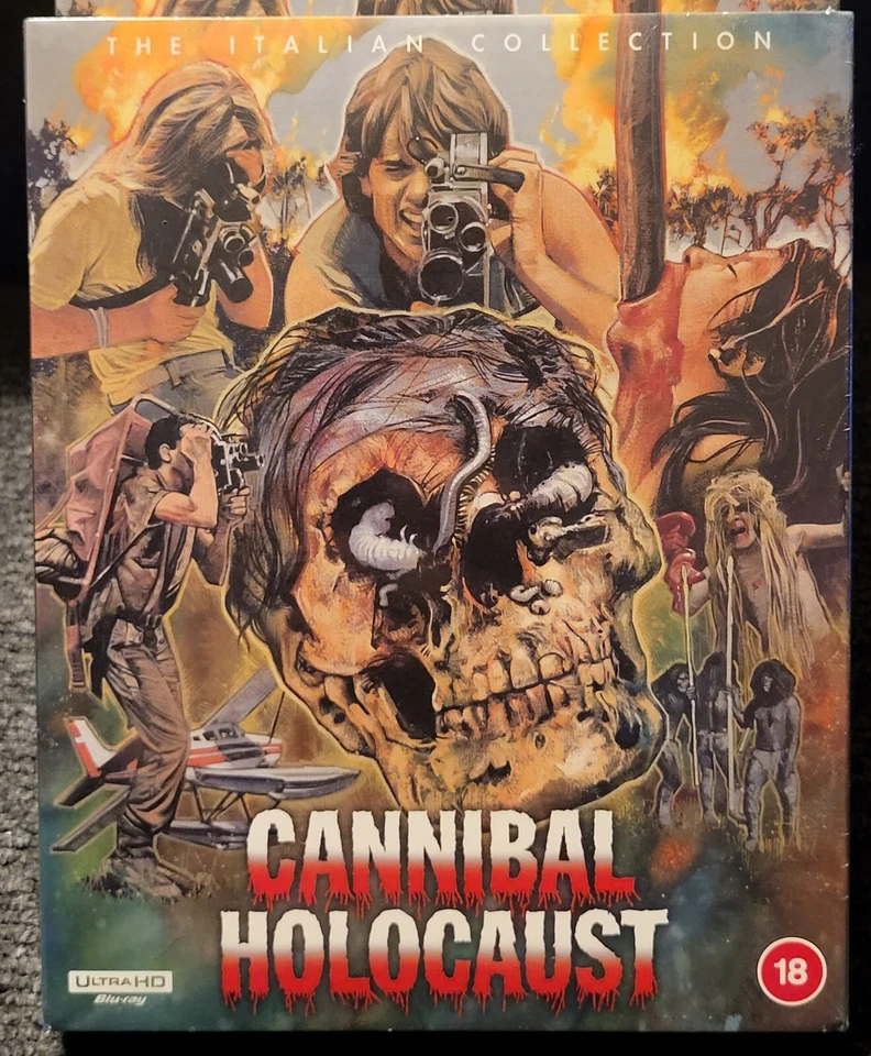 Cannibal Holocaust (4K Ultra HD + Blu-ray w/OOP Slipcover) Region Free 88 Films  - Image 1 of 4