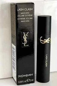 YSL YVES SAINT LAURENT LASH CLASH #01 BLACK 2ML .06fl oz x 1 MINI MASCARA - Picture 1 of 7