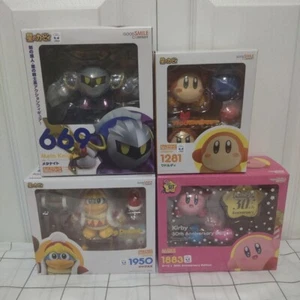 Nendoroid Kirby Meta Knight King Dedede Waddle Dee 4 SET Kirby of the Stars JP - Picture 1 of 8