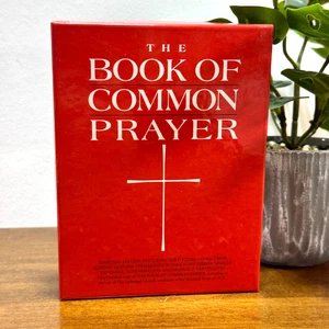 The Book of Common Prayer The Episcopal Church Leather Ribbon Marker Zip Closure - Picture 1 of 12
