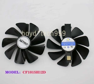For Sapphire NITRO CF1015H12D RX480 8G RX 470 4G GDDR5 RX570 4G / 8G Cooler Fan - Afbeelding 1 van 3