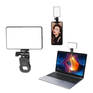 Mini Clip-on Mobile Phone Table Light Selfie Light9000K For Laptop Live Vlog - Picture 1 of 12