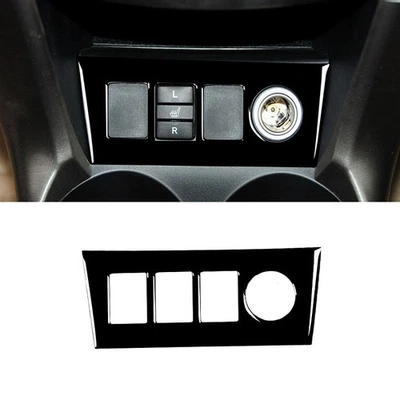 For Toyota RAV4 06-2012 Black Cigarette Lighter Panel Switch Buttons Frame - Image 1 of 4