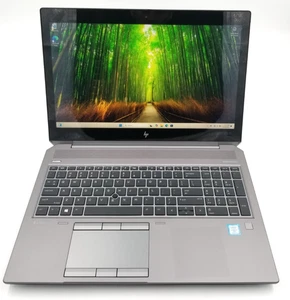 HP zBook 15 G6 i7-9850H 2,6GHz 32GB Ram 512GB SSD Win 11 Pro Touch NVIDIA - Bild 1 von 19