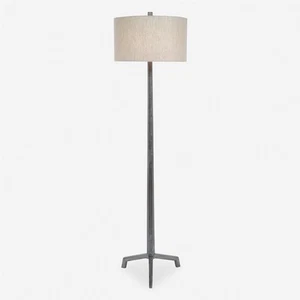 Uttermost 28118 Ivor 62" Tall Buffet Floor Lamp - Silver - Picture 1 of 7