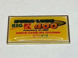 NASCAR Winston Cup Race Pin Dura Lube Big K-Mart 400 February 21 1999 2/21/99 - Picture 1 of 2