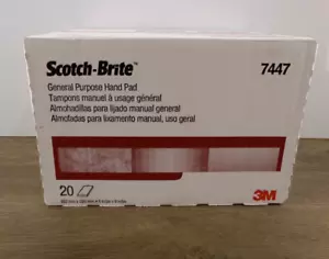 3M Scotch-Brite General Purpose Pad 20-pk 7447 A2 - Picture 1 of 2