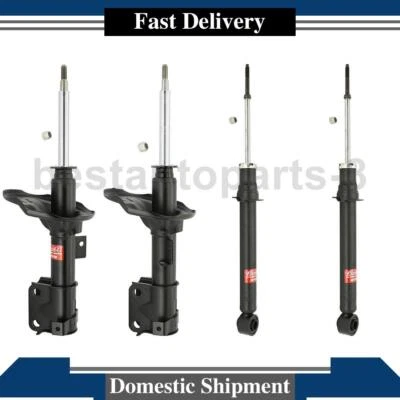 Amortiguadores delanteros traseros KYB 4x para 2000 2001 2002 2003 2004 Mitsubishi Eclipse Foto 1 de 4