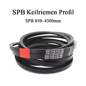 Keilriemen Profil SPB 16.3x13mm Länge 850-4300mm Schmalkeilriemen Antriebsriemen - Bild 1 von 11