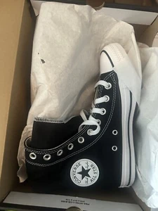 Zapatillas Converse Chuck Taylor All Star XXHI negras hasta la rodilla para mujer 7 Y2K - Imagen 1 de 8