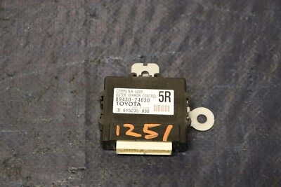 Lexus RC-F 2015 cupé F-Sport tracción trasera 5,0 L OEM módulo de control de espejo retrovisor exterior derecho #1251 Foto 1 de 4