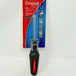 Crescent 1/4" x 3" Dura-Driver Solid Nutdriver Ergonomic Non-Slip Handle SDDN2V - Picture 1 of 10