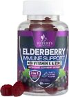 Elderberry Immune Support Gummy with Vitamin C & Zinc Only C$12.62 on eBay