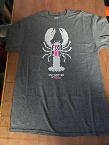 Guy Cotton Fisch rosa Hummer T-Shirt klein - Bild 1 von 4