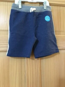 New Carter's Boy Navy Blue Pull-On Shorts Sweatshorts side stripe many sizes - Picture 1 of 1