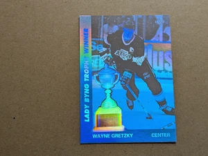 1991-92 UPPER DECK HOCKEY, AWARD WINNER HOLOGRAM, WAYNE GRETZKY, C# AW6, EX-NRMT - Picture 1 of 2