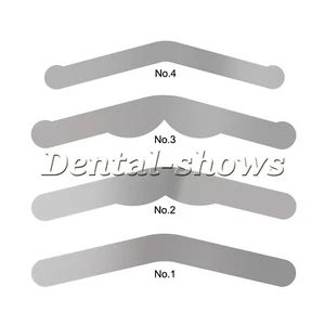 144pz Fasce a matrice per tofflemire dentale universali in acciaio inox #1-#4 0,015 - Foto 1 di 9