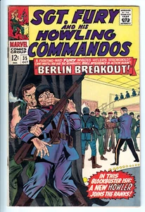Sgt Fury & his Howling Commandos #35 Marvel 1964 Silver Age Lee Ayers Ditko - Picture 1 of 2