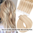 Balayage Tape In Remy Human Hair Extentions Full Head Thick Skin Weft 60PCS/150G